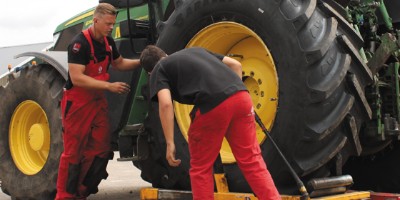 La pression de pneu optimale pour les pneus agricoles