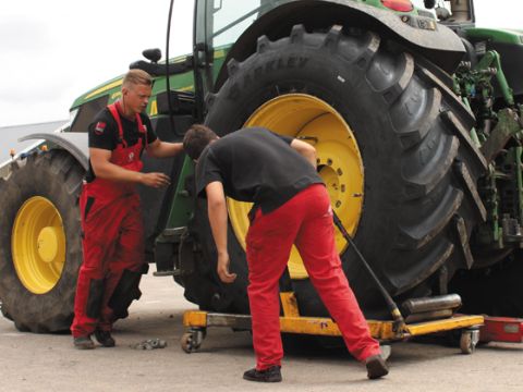 La pression de pneu optimale pour les pneus agricoles