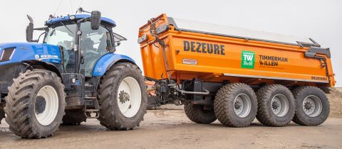 Des pneus pour tracteur très puissants