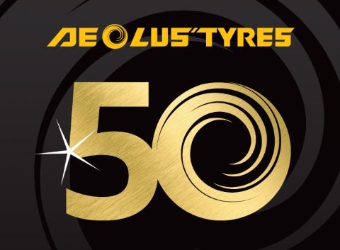 Aeolus Tyres fête ses 50 ans d'existence et reste fidèle à son esprit d'innovation